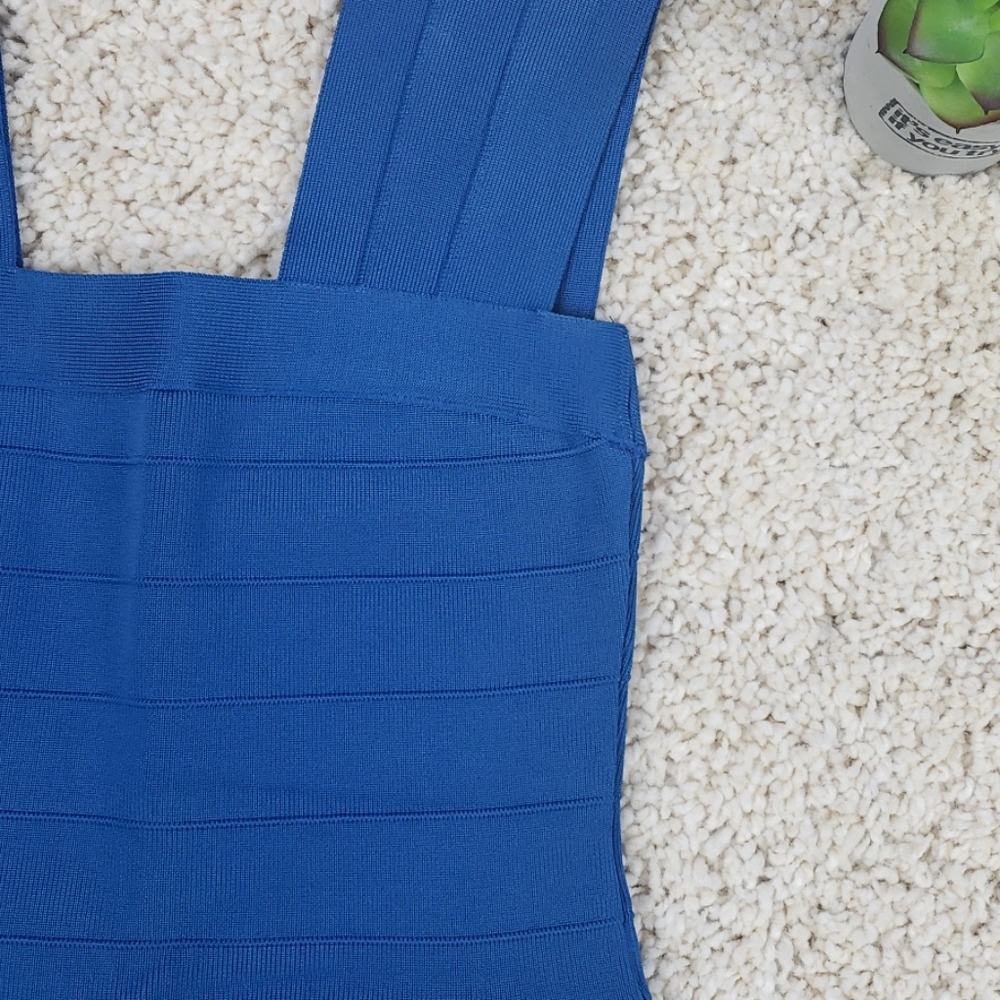 Bandage blue dress - Picture 2 of 6